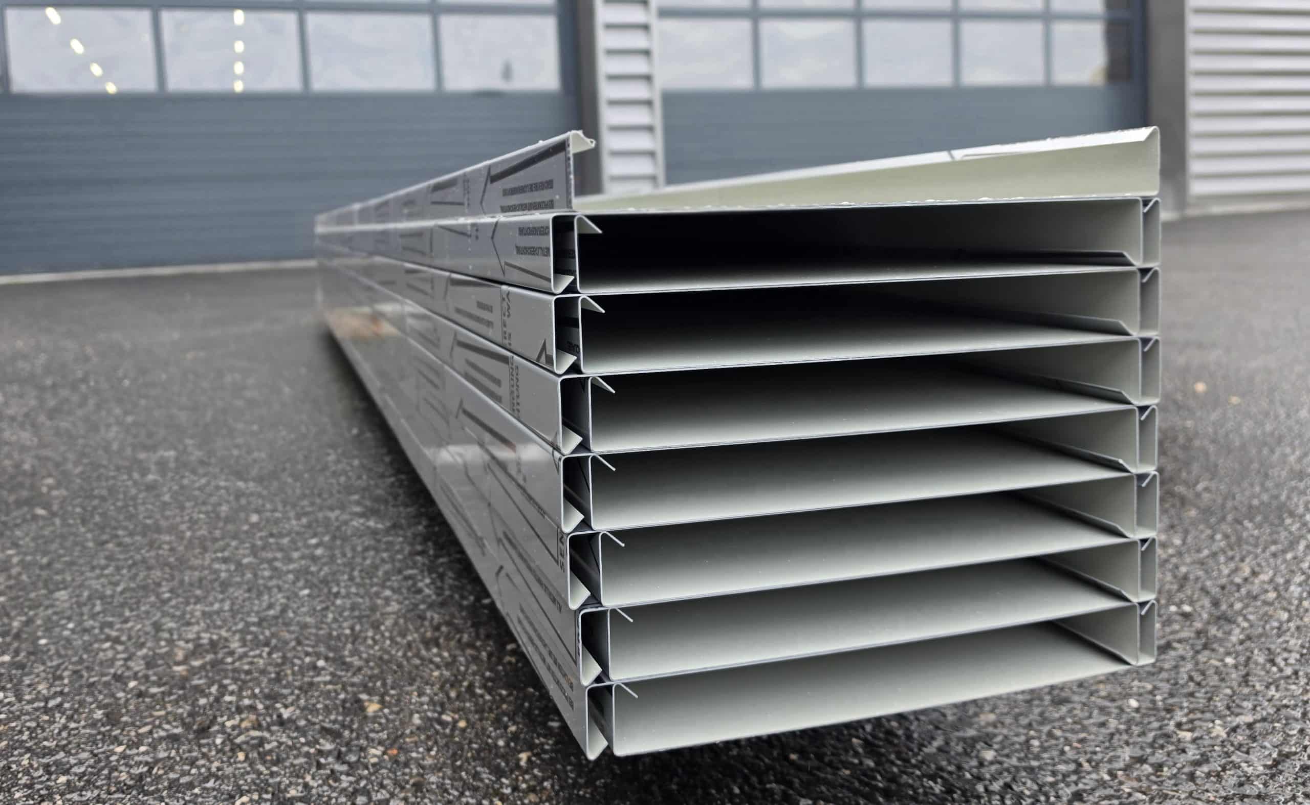 Couvertine aluminium